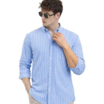 Men's Casual Printed Striped Stylish Shirt